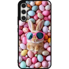 Samsung Galaxy A34 5G Case Hülle - Silikon schwarz Easter 2026 Rabbit fun