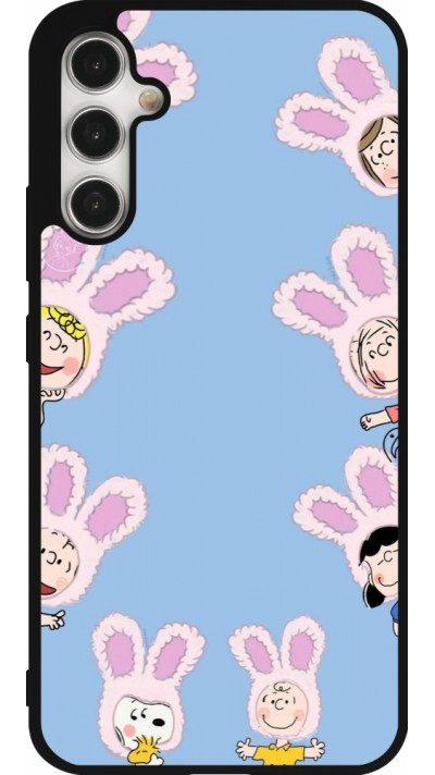 Samsung Galaxy A34 5G Case Hülle - Silikon schwarz Easter 2026 Snoopy
