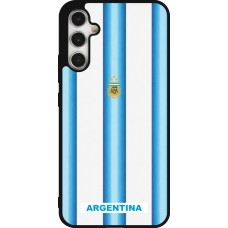 Samsung Galaxy A34 5G Case Hülle - Silikon schwarz Argentinien 2026 personalisierbares Fussballtrikot