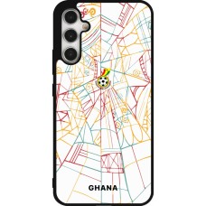 Samsung Galaxy A34 5G Case Hülle - Silikon schwarz Ghana 2026 personalisierbares Fussballtrikot