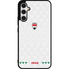 Coque Samsung Galaxy A34 5G - Silicone rigide noir Maillot de football Irak 2026 personnalisable