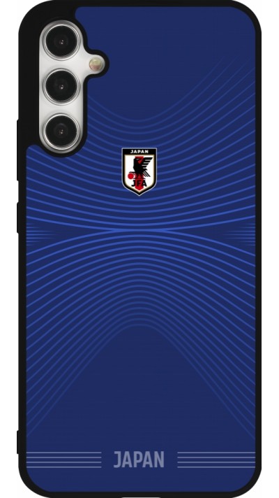 Samsung Galaxy A34 5G Case Hülle - Silikon schwarz Japan 2026 personalisierbares Fussballtrikot