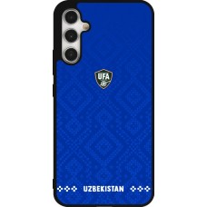 Samsung Galaxy A34 5G Case Hülle - Silikon schwarz Usbekistan 2026 personalisierbares Fussballtrikot