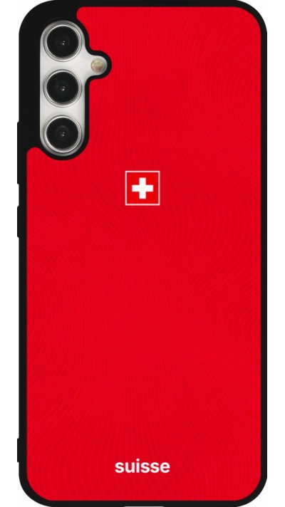 Samsung Galaxy A34 5G Case Hülle - Silikon schwarz Schweiz 2026 personalisierbares Fussballtrikot