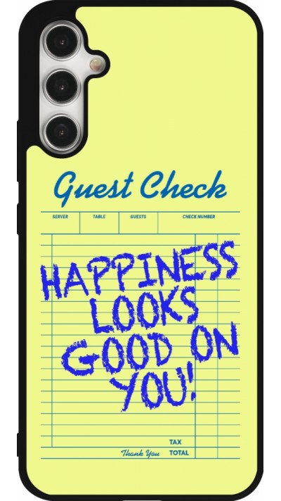 Samsung Galaxy A34 5G Case Hülle - Silikon schwarz Guest check 2026