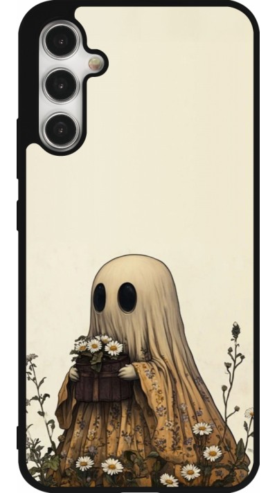Samsung Galaxy A34 5G Case Hülle - Silikon schwarz Halloween 2025 Ghost gardener