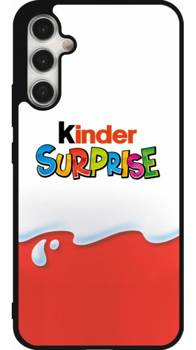 Coque Samsung Galaxy A34 5G - Silicone rigide noir Kinder Surprise Coque Samsung Galaxy A34 5G - Silicone rigide noir Kinder Surprise
