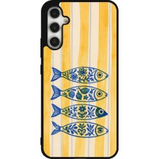 Samsung Galaxy A34 5G Case Hülle - Silikon schwarz Portuguese fish 2026
