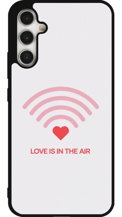 Coque Samsung Galaxy A34 5G - Silicone rigide noir Saint Valentines Day 26 Love is in the air