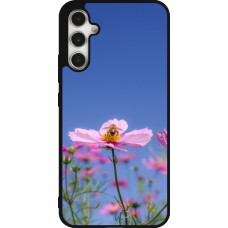 Samsung Galaxy A34 5G Case Hülle - Silikon schwarz Bee on a flower Spring 2026