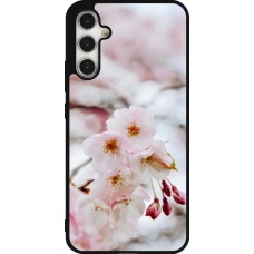 Samsung Galaxy A34 5G Case Hülle - Silikon schwarz Cherry tree Spring 2026