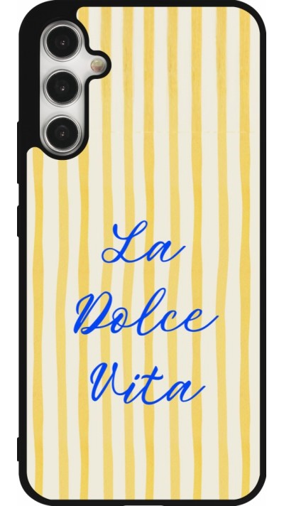 Samsung Galaxy A34 5G Case Hülle - Silikon schwarz The good life 2026