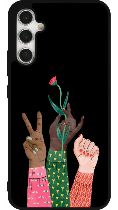 Samsung Galaxy A34 5G Case Hülle - Silikon schwarz Womens day 2026 2