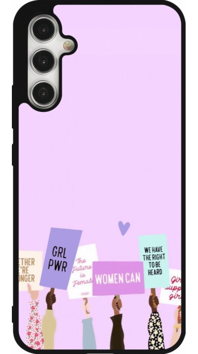 Samsung Galaxy A34 5G Case Hülle - Silikon schwarz Womens day 2026 9