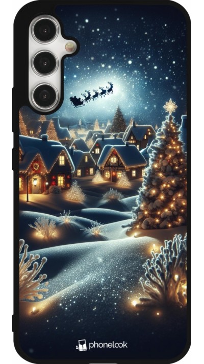 Samsung Galaxy A34 5G Case Hülle - Silikon schwarz Weihnachten 2023 Weihnachten steht vor der Tür