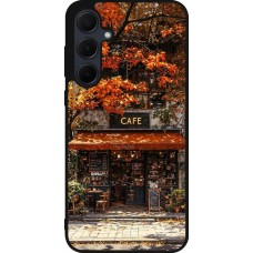 Samsung Galaxy A35 5G Case Hülle - Silikon schwarz Autumn 25 Coffee shop