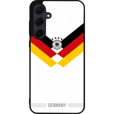 Samsung Galaxy A35 5G Case Hülle - Silikon schwarz Deutschland 2026 personalisierbares Fussballtrikot