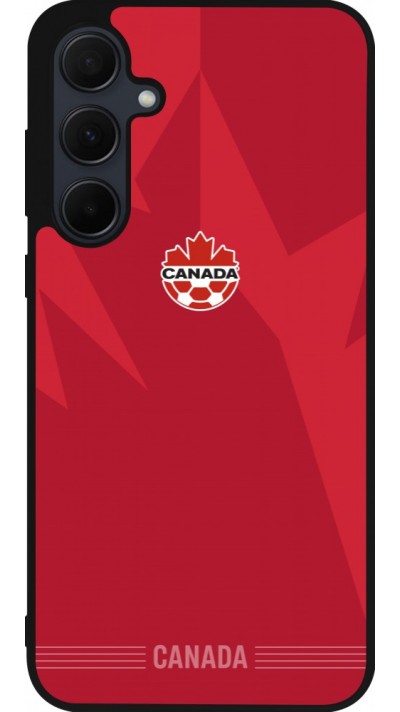 Samsung Galaxy A35 5G Case Hülle - Silikon schwarz Kanada 2026 personalisierbares Fussballtrikot