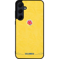 Samsung Galaxy A35 5G Case Hülle - Silikon schwarz Kolumbien 2026 personalisierbares Fussballtrikot