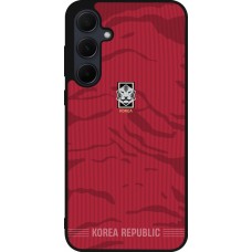 Samsung Galaxy A35 5G Case Hülle - Silikon schwarz Südkorea 2026 personalisierbares Fussballtrikot