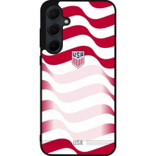 Samsung Galaxy A35 5G Case Hülle - Silikon schwarz Vereinigten Staaten 2026 personalisierbares Fussballtrikot