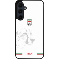Samsung Galaxy A35 5G Case Hülle - Silikon schwarz Iran 2026 personalisierbares Fussballtrikot