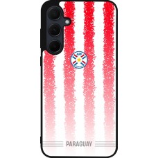 Samsung Galaxy A35 5G Case Hülle - Silikon schwarz Paraguay 2026 personalisierbares Fussballtrikot