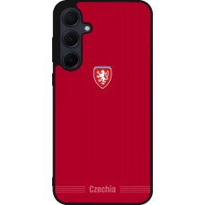 Samsung Galaxy A35 5G Case Hülle - Silikon schwarz Tschechische Republik 2026 personalisierbares Fussballtrikot