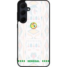 Samsung Galaxy A35 5G Case Hülle - Silikon schwarz Senegal 2026 personalisierbares Fussballtrikot