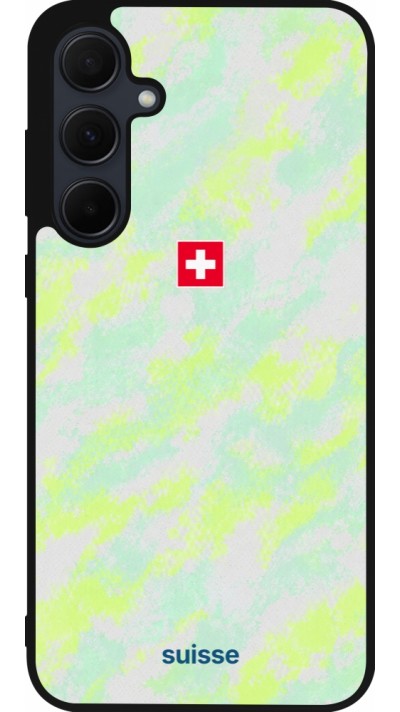 Samsung Galaxy A35 5G Case Hülle - Silikon schwarz Schweiz Away 2026 personalisierbares Fussballtrikot