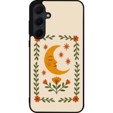 Samsung Galaxy A35 5G Case Hülle - Silikon schwarz Half moon stamp 2026