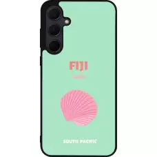 Samsung Galaxy A35 5G Case Hülle - Silikon schwarz Pop Summer Destination Fiji