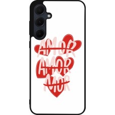 Samsung Galaxy A35 5G Case Hülle - Silikon schwarz Saint Valentines Day 26 Amor