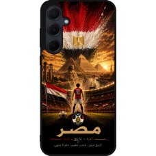 Samsung Galaxy A35 5G Case Hülle - Silikon schwarz Fussball Ägypten splash 2026