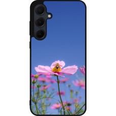 Samsung Galaxy A35 5G Case Hülle - Silikon schwarz Bee on a flower Spring 2026