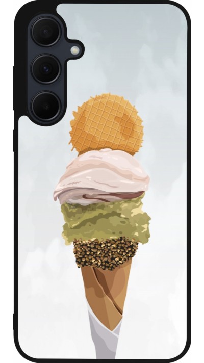 Samsung Galaxy A35 5G Case Hülle - Silikon schwarz Summer 2025 Cornet