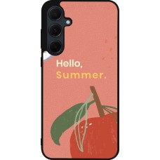 Samsung Galaxy A35 5G Case Hülle - Silikon schwarz Summer 2025 Hello summer