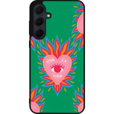 Coque Samsung Galaxy A35 5G - Silicone rigide noir Viva la vida 2026