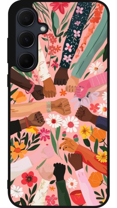 Samsung Galaxy A35 5G Case Hülle - Silikon schwarz Womens day 2026 8