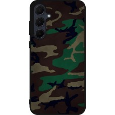 Samsung Galaxy A36 Case Hülle - Silikon schwarz Camouflage 3