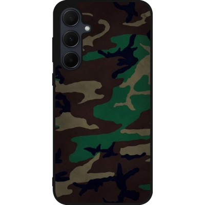 Samsung Galaxy A36 Case Hülle - Silikon schwarz Camouflage 3