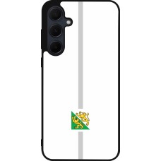 Samsung Galaxy A36 Case Hülle - Silikon schwarz Kanton TG weiss