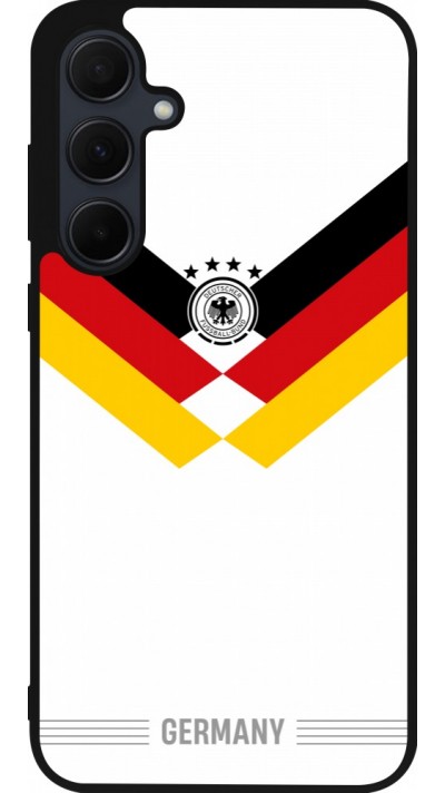 Coque Samsung Galaxy A36 - Silicone rigide noir Maillot de football Allemagne 2026 personnalisable