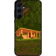 Samsung Galaxy A36 Case Hülle - Silikon schwarz Benitos house DTMF