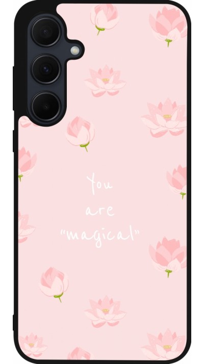 Samsung Galaxy A36 Case Hülle - Silikon schwarz Mom 2023 your are magical