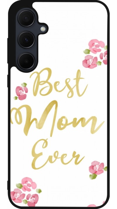 Samsung Galaxy A36 Case Hülle - Silikon schwarz Mom 2024 best Mom ever