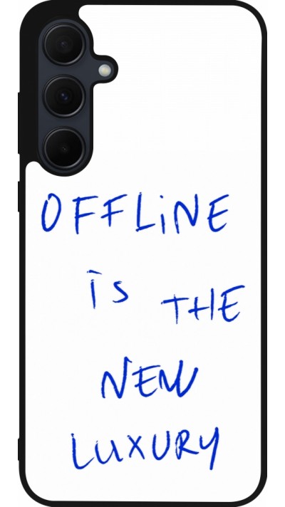 Samsung Galaxy A36 Case Hülle - Silikon schwarz Offline is the new luxury