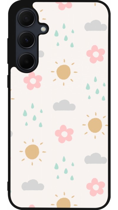 Samsung Galaxy A36 Case Hülle - Silikon schwarz Spring 23 weather