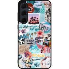 Samsung Galaxy A36 Case Hülle - Silikon schwarz Summer 20 collage