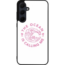 Samsung Galaxy A36 Case Hülle - Silikon schwarz The Ocean is calling me